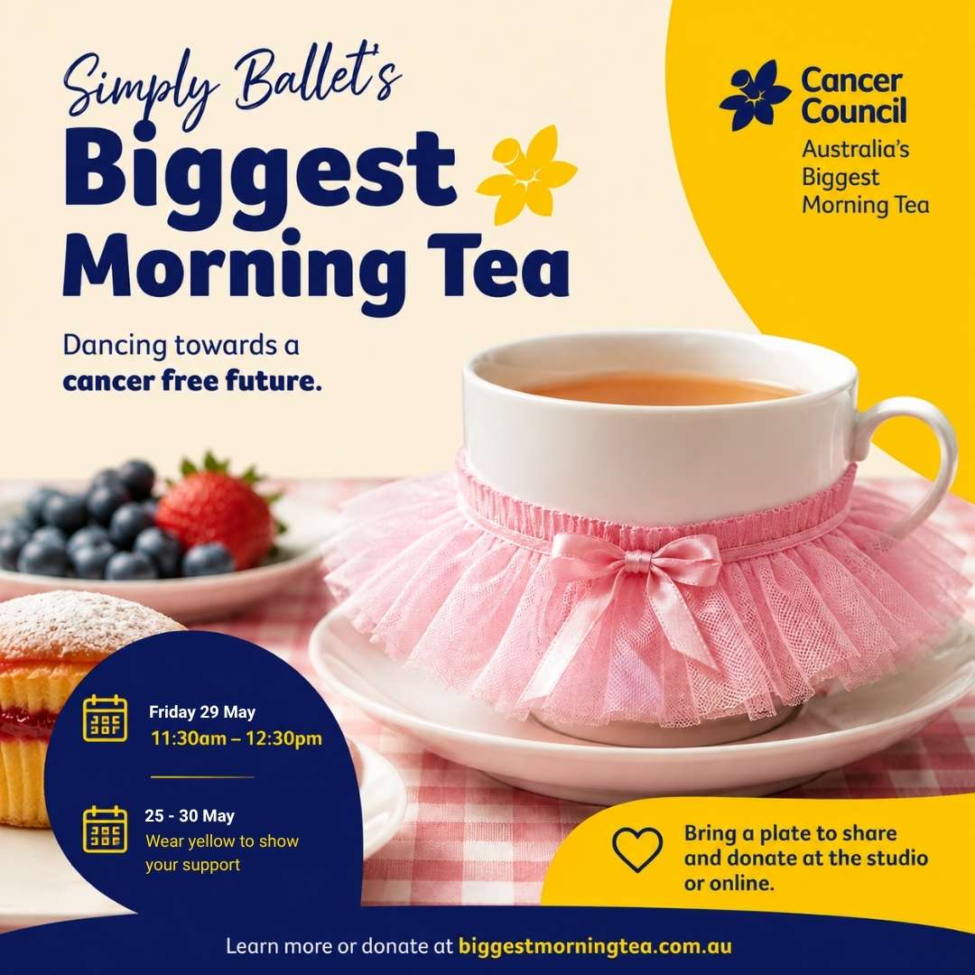 Simply Ballet’s Biggest Morning (tutu!) Tea