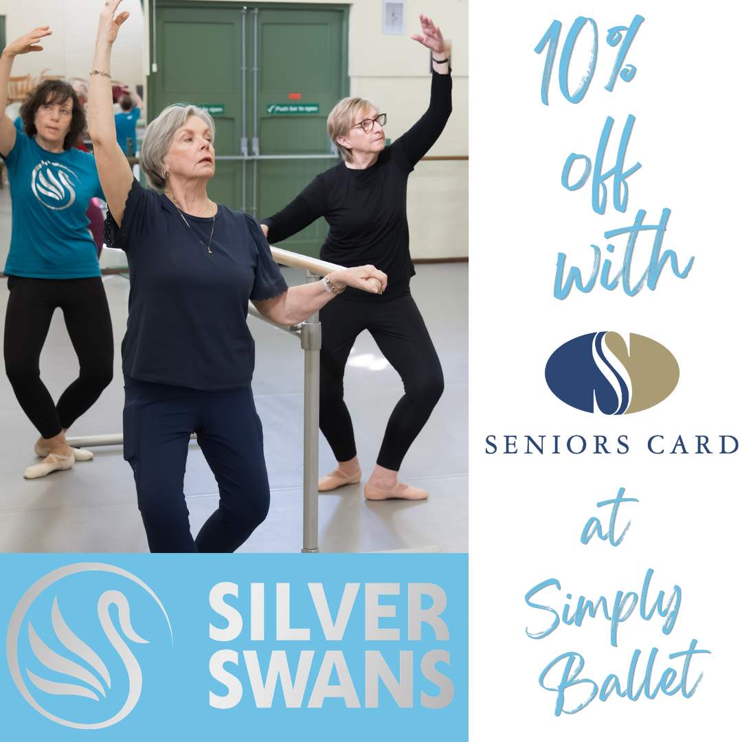 Seniors Card Discount for Silver Swans Ballet Classes