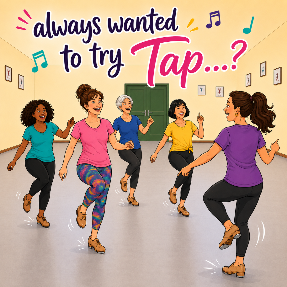 Adult Beginner Tap
