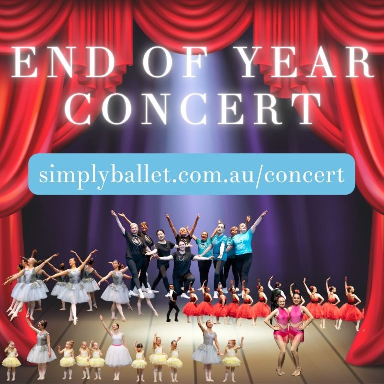 Simply Ballet Concert 2026 Sign up details